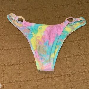 Blackbough Tie Dye Rainbow Cheeky Bikini Bottom - NEVER WORN